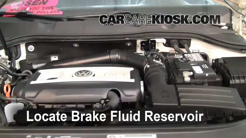 2010 Volkswagen Passat Komfort 2.0L 4 Cyl. Turbo Wagon Brake Fluid Add Fluid